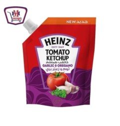 بقالة ومواد غذائية هاينز كاتشاب بالثوم و الزعتر 125 جرام