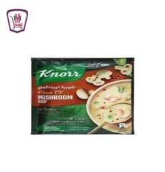 بقالة ومواد غذائية كنور شوربة كريمة بالفطر 60 جم