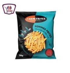 المجمدات فارم فريتس بطاطس سميكة 1 ك