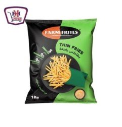 المجمدات فارم فريتس بطاطس رفيع 1ك
