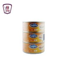 المجمدات دولفين تونة قطع لايت 170جم