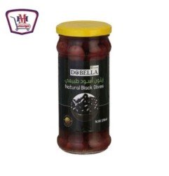 بقالة ومواد غذائية دوبيلا برطمان زيتون اسود 370 جرام