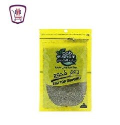بقالة ومواد غذائية باب الشام زعتر محوج 40جم
