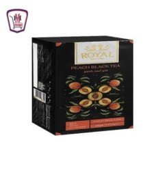 مشروبات رويال  شاى اسود خوخ20فتله