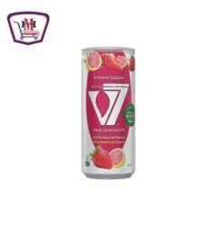 مشروبات V7 ليمون وردي