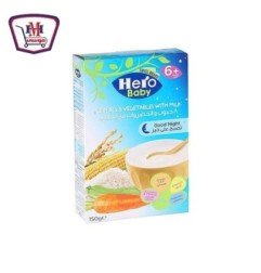 العناية بالطفل هيرو 8 حبوب وفواكه مع الحليب